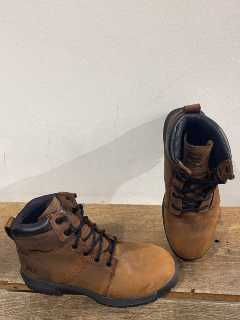 TIMBERLAND PRO MEN'S  6'' MONTAUK SAFETY TOE MD BROWN  A63MB-EM4 ALL SIZES